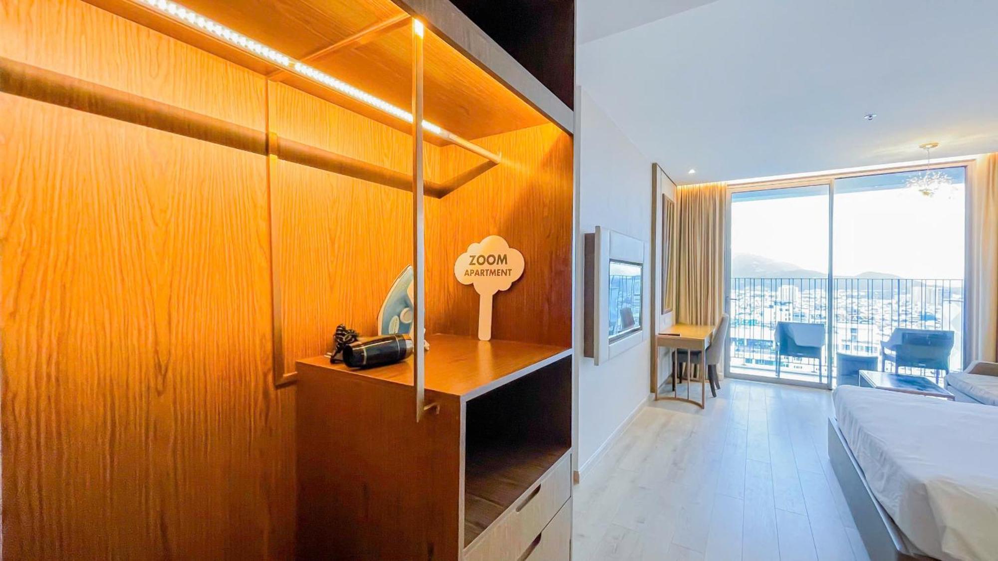 Cozy Panorama Apartment In Front Of The City Center Beach Нячанг Экстерьер фото